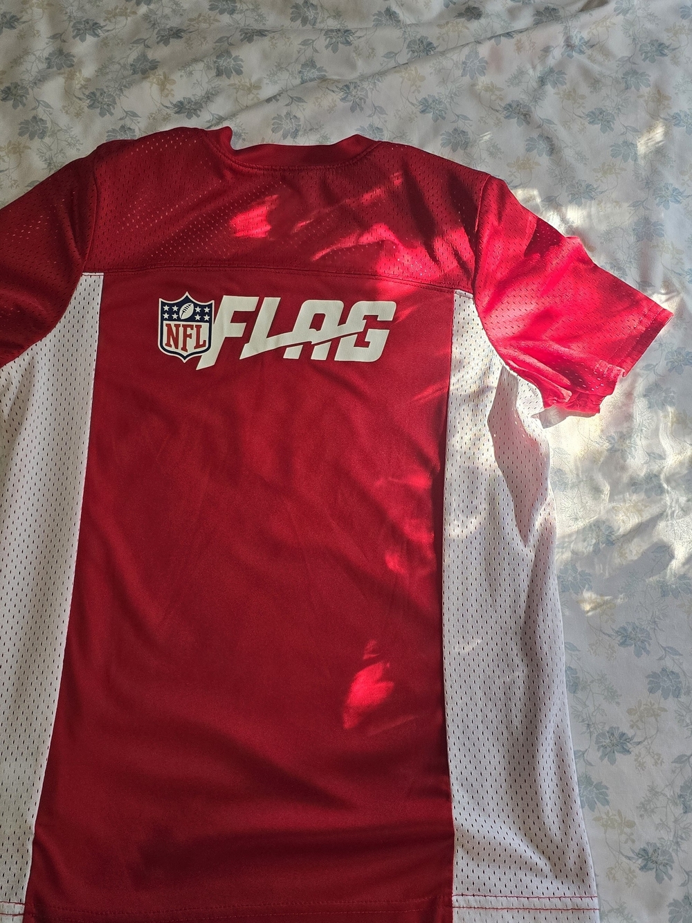 NFL FLAG Red & White Kids Jersey